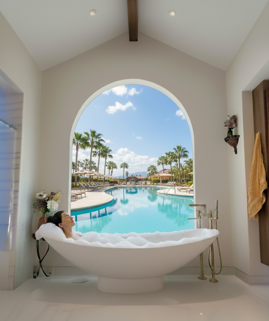 Mirage Slimline Hammock Bath Resort