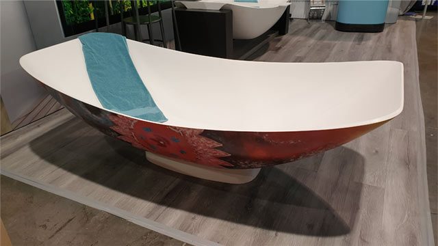 The Hammock Bath Company Mirage 78.7402'' Freestanding Soaking Bathtub